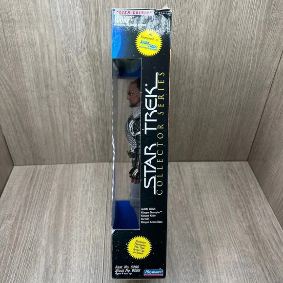 Star Trek Collector Series Lieutenant Worf Alien Edition- Playmates Toys - Picture 3 of 8